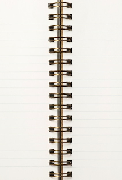 Photo lined spiral notebook