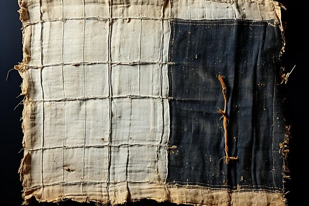 Linen Sacking Patch Made from Natural Textile