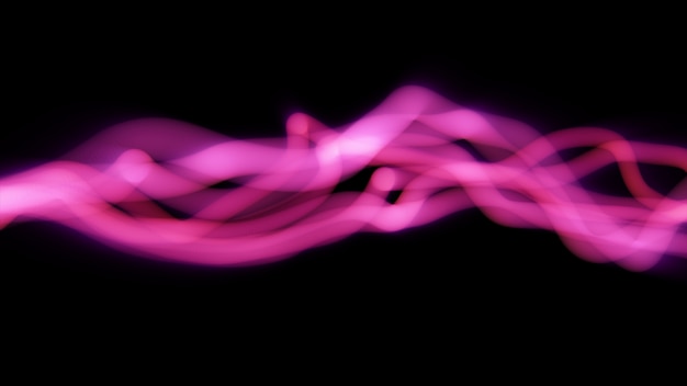 Foto linee di sfondo. linea astratta. motivo a strisce, elemento neon curvo. sfondo dinamico. copertina di presentazione. colore rosa
