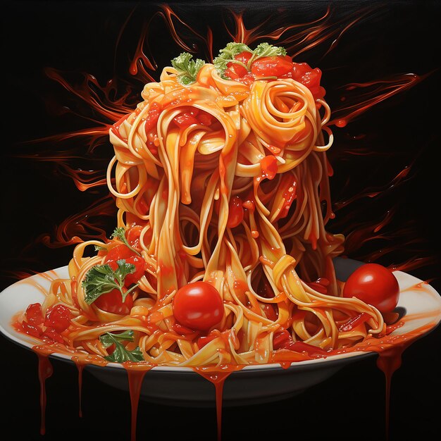 Linguini generated by AI