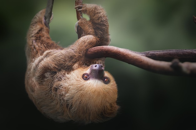 Linnaeuss tweekantige luiaard Choloepus didactylus