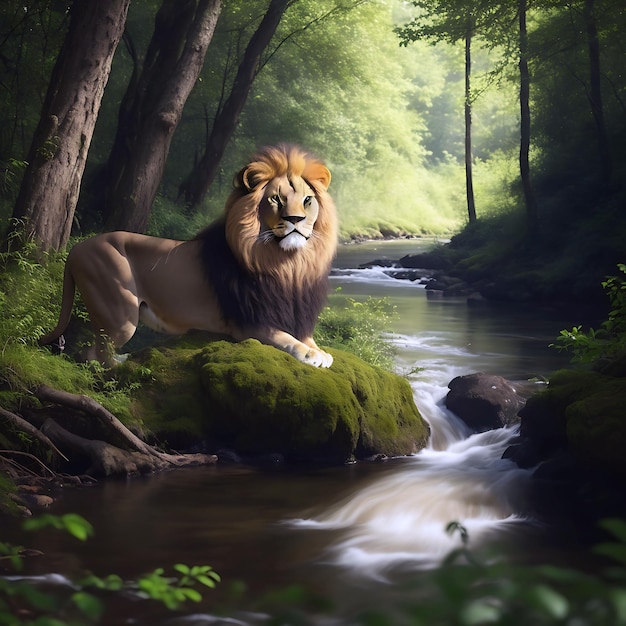 Lion Animal Wallpaper Theme03