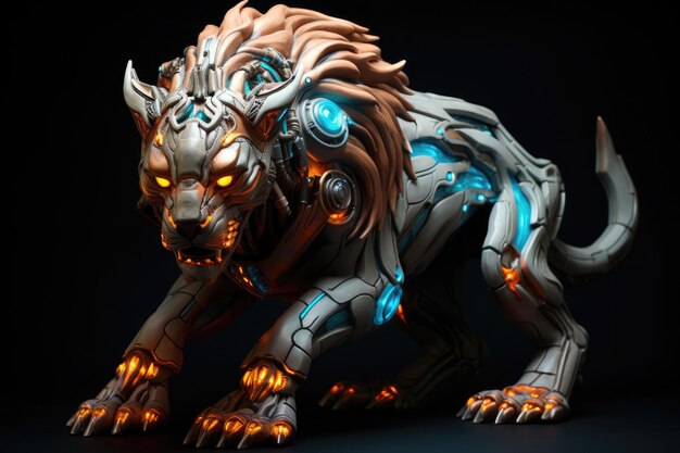 lion cyborg