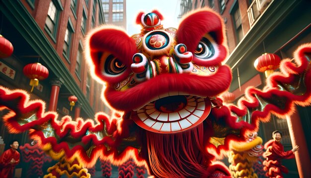 significance lion dance during chinese new year