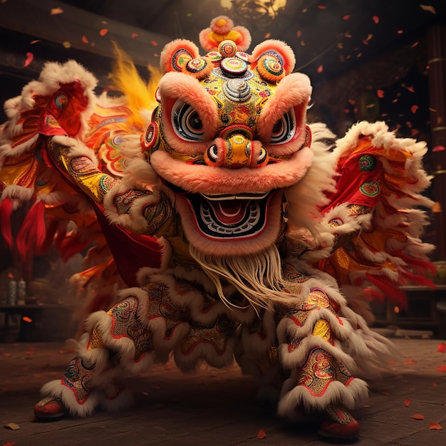 lion dance festival celebration