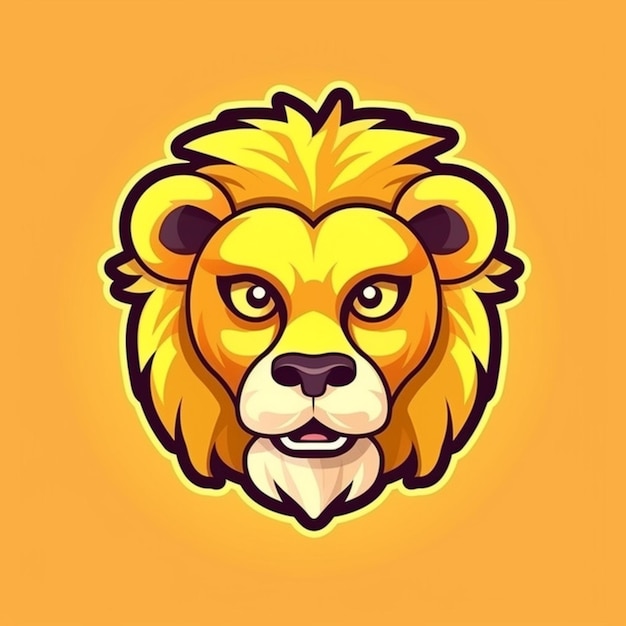 Photo lion face clipart 3d vector