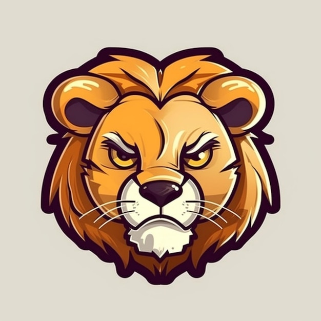 Lion Face Clipart