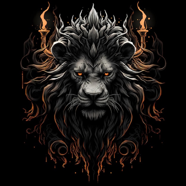 Tattoo Art: Wounded Lion King Design for the Resilient — 1MM Tattoo Studio