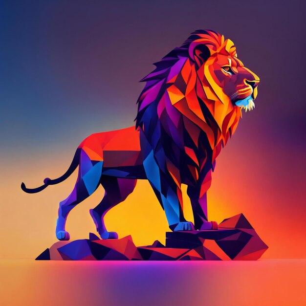 Lion Illustration