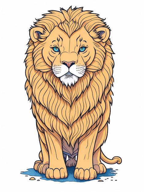 a lion image