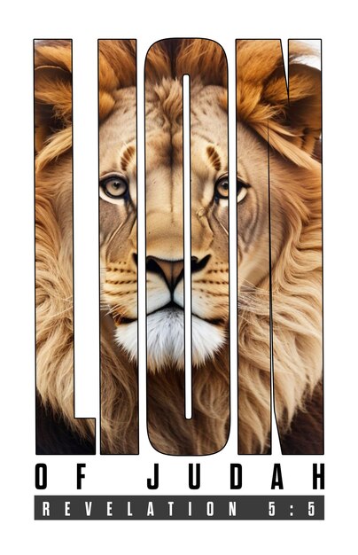 Photo lion of judah christian design