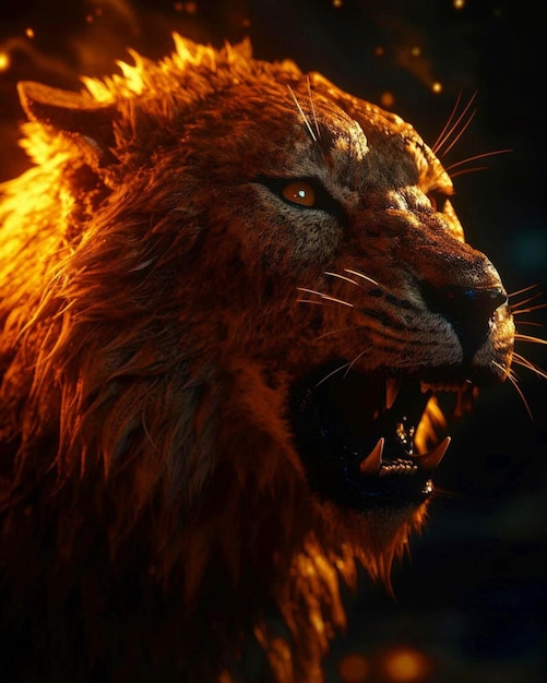 King Aslan, lion, narnia, HD phone wallpaper