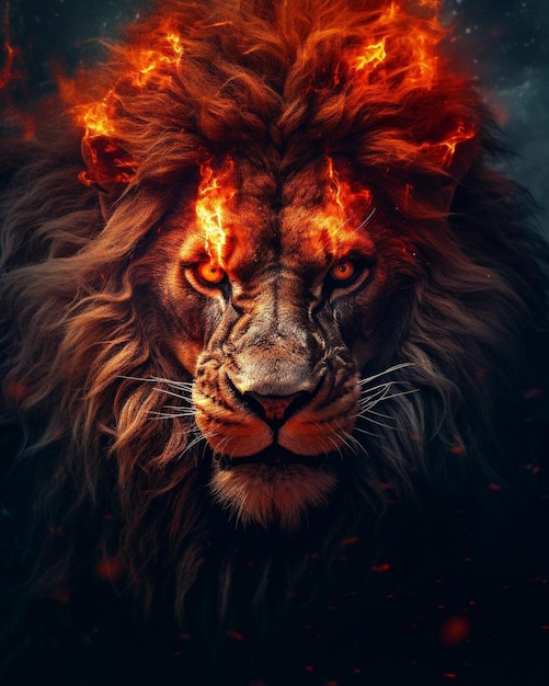 Scary Lion Animal,Danger,Fearless,King,Land Mobile Wallpaper