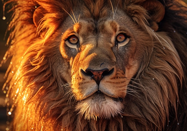 Premium AI Image | The lion king wallpapers hd wallpapers