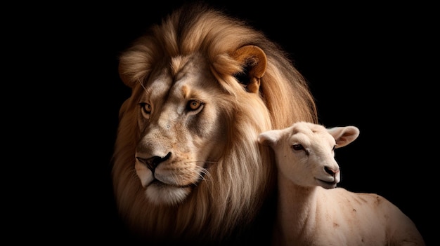 Lion and Lamb Wallpapers  Top Free Lion and Lamb Backgrounds   WallpaperAccess