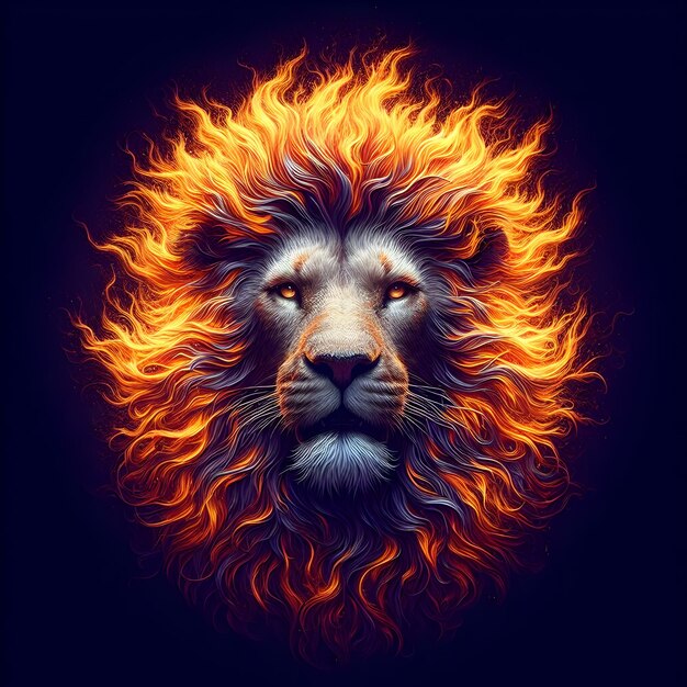 Lion logo design