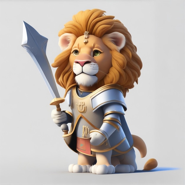 Lion sticker