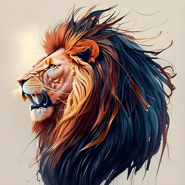 Lion vector illustration