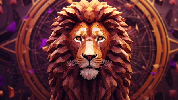 lion vector