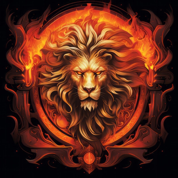 Lion visual album with many attractive photos in different art styles