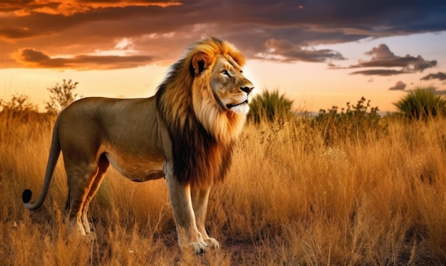 Lion in the wild wallpapers and images