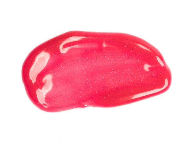 Photo lip gloss color sample