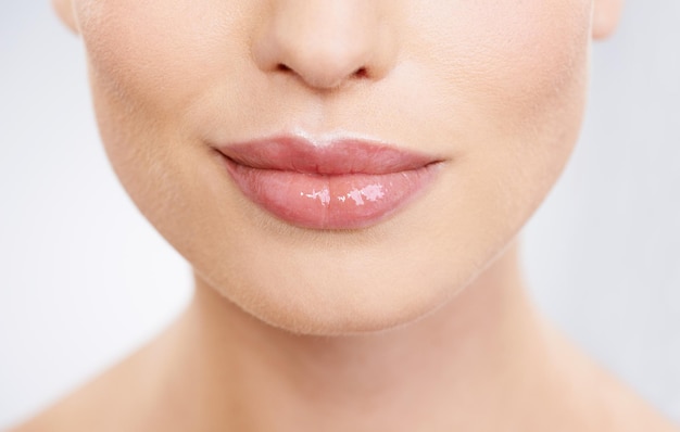 Lip stick shades for every mood Closeup studio shot of models mouth