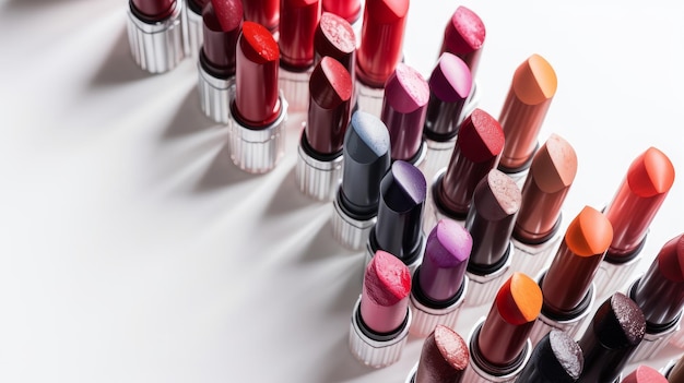 Lipstick collection Illustration AI GenerativexA