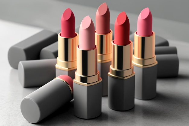 Photo lipstick is a cosmetic used to add color to the lips with or without glitter it enhances the mouth and is available in several colors the name comes from the french baton literally stick