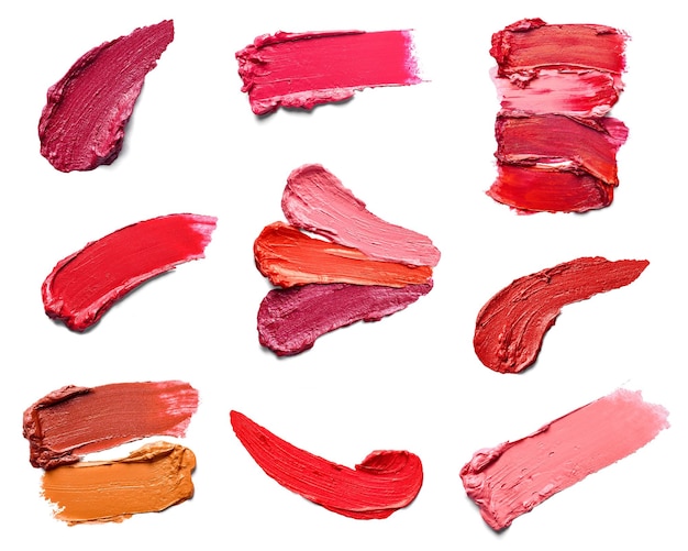 Photo lipstick paint color makeup beauty sample