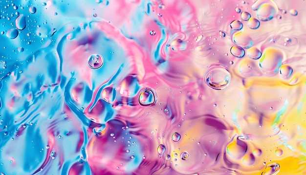 Photo liquid background no glass only liquid multicolored