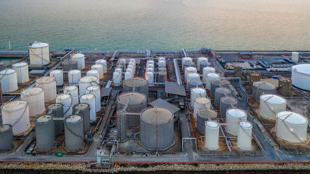 Liquid chemical tank terminal, Storage of liquid chemical and petrochemical products tank