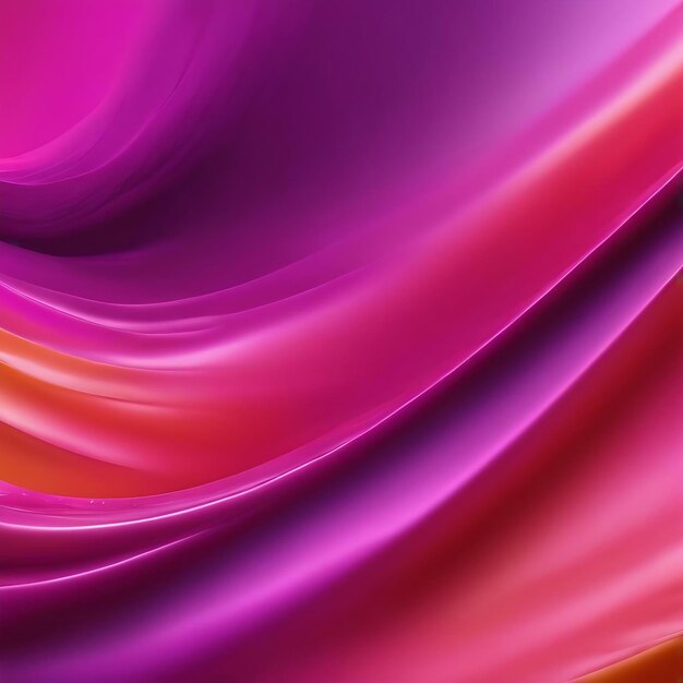 Liquid colors wave background grainy gradient texture purple magenta orange banner copy space