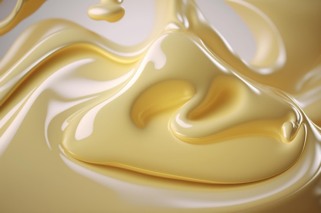 Liquid cream or gel Ai Texture background