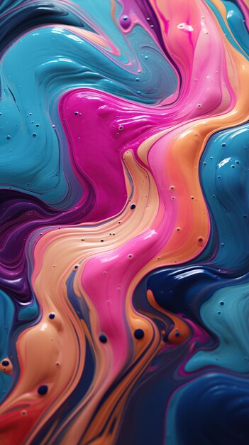 Photo liquid dynamic gradient waves fluid texture