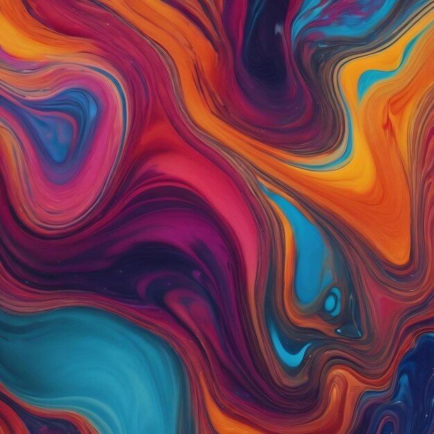 Liquid fluid art abstract background