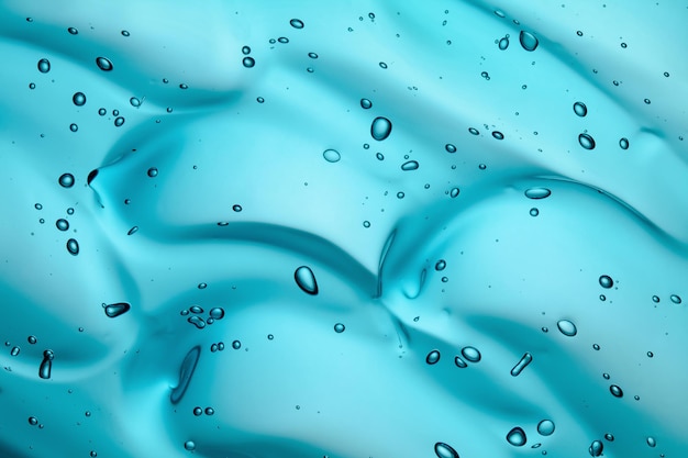 Liquid gel beauty serum texture