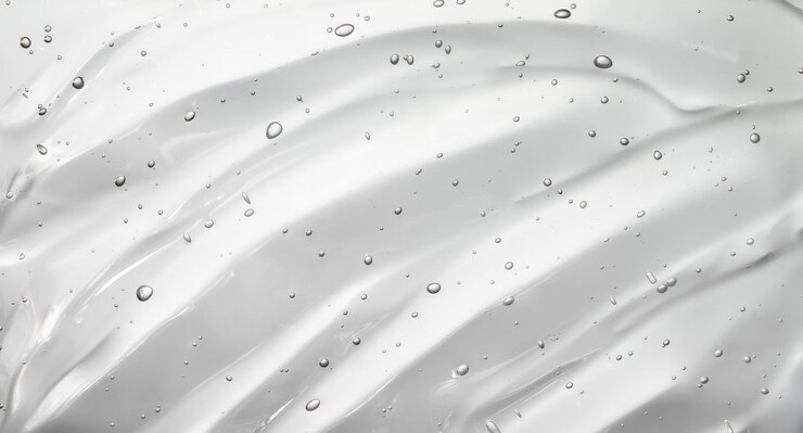 Photo liquid gel beauty serum texture