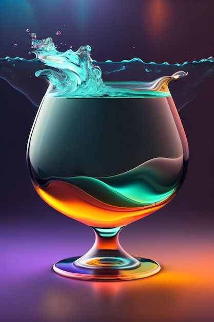 液体ガラスのイメージ