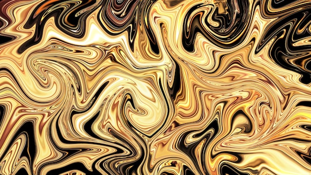 液体の金の背景