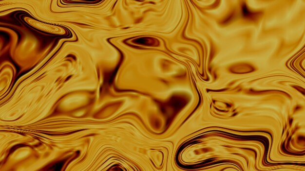 Photo liquid gold flows down gold shimmers in the light premium photo