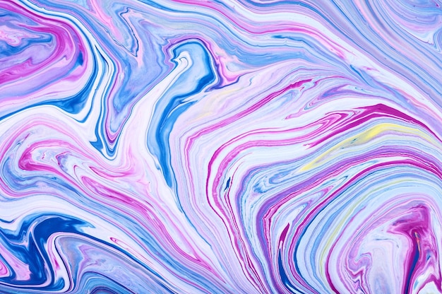 Liquid marble pattern paint texture background