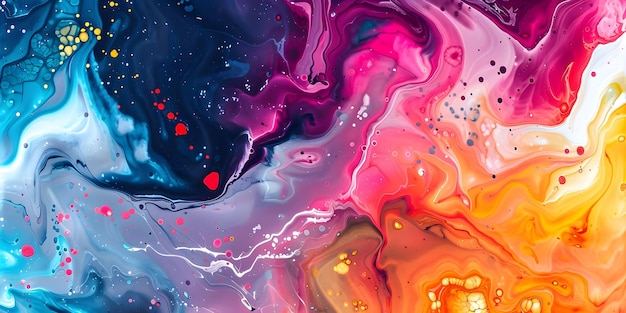 Liquid marbling paint texture background fluid painting abstract texture intensive color mix wallpa