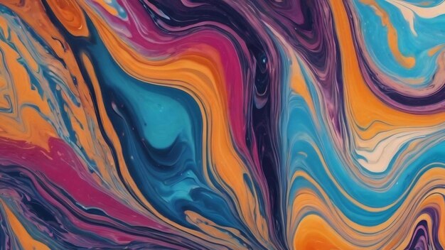 Liquid marbling paint texture background fluid painting abstract texture intensive color mix wallpap