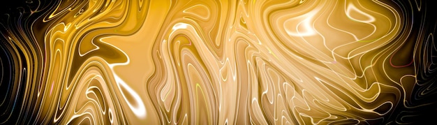 Photo liquid marbling paint texture background fluid painting abstract texture intensive color mix wallpaper