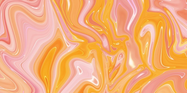 Liquid marbling paint texture background Fluid painting abstract texture Intensive color mix wallpaper