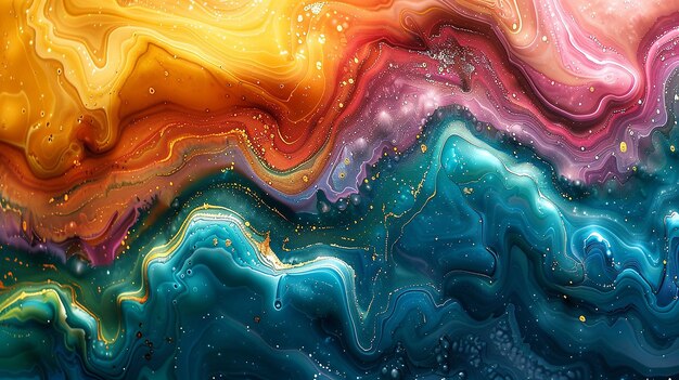 liquid marbling paint texture