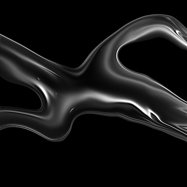 Liquid Metal background black bg pure black background liquid moving