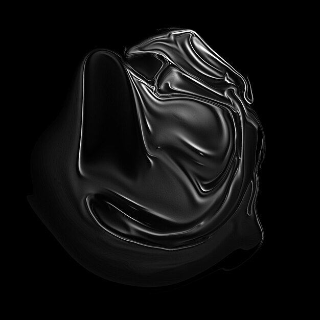 Liquid Metal background black bg pure black background liquid moving