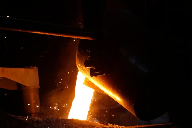 Liquid Molten Steel Industry